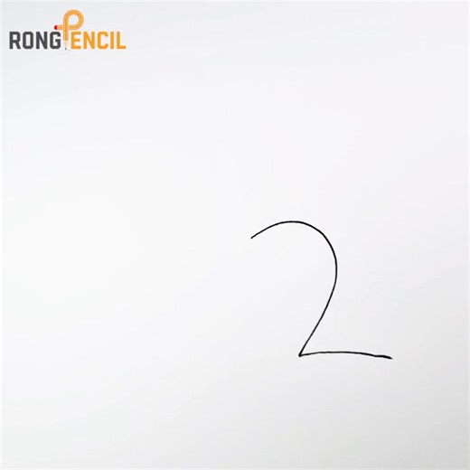 19K views · 270 reactions | Amazing Drawing ideas with number 2 殺 #drawing #art #draw | Rong Pencil | Facebook