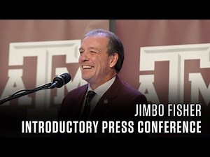 Jimbo Fisher Introductory Press Conference 12.4.17