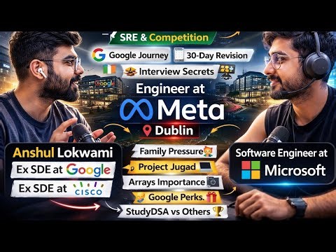From Cisco to Google to Meta 🚀 Interview Secrets, Competition & 30-Day Revision Plan