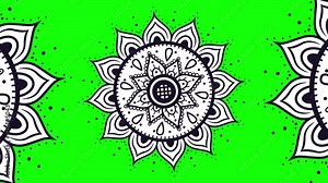 A seamless looping mandala background video features continuously changing symmetrical patterns and soothing colors, providing an elegant and calming visual backdrop. Ideal for meditation or creating