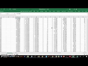 CTD data processing (CTD to ODV) 5 - Export ODV collection to spreadsheet to add Lab measurments.