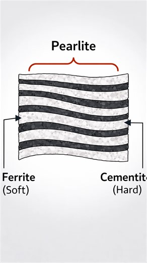 visit weldfabworld.com Ferrite is the primary microstructure in low carbon steel and is responsible for its softness and ductility. Under a microscope, ferrite appears as light polygonal grains with clear grain boundaries. Its body-centered cubic structure allows plastic deformation, which is why mild steel bends instead of breaking. In welding, cooling rate directly affects ferrite formation and weld toughness. Understanding ferrite helps welders control mechanical properties and improve weld q