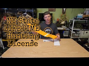 My NY Hunting License | Lifetime License