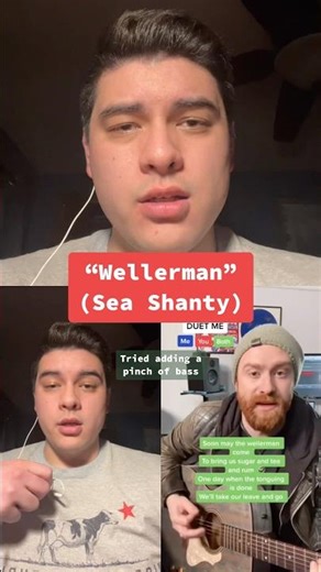Wellerman (Sea Shanty) - Bass Duet ‪@sampopemusic‬ #wellerman #seashanty #bass