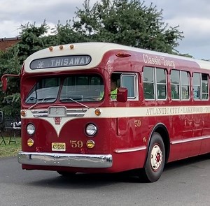 These vintage buses were saved from the junkyard by bus enthusiasts. Now they run and look like new. 🚌❤️ Have you ever ridden on one of these classic buses? https://l.nj.com/ZTKTlO | NJ.com