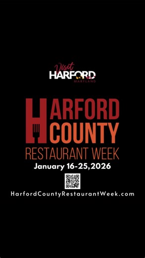 Take your tastebuds on a trip they won't forget! Harford County Restaurant Week 2026 is happening January 16th–25th! Some of Harford County's finest establishments are serving up exclusive menus and mouth-watering deals you won't find any other time of year. Now is the time to support local and eat GREAT food! 🥂🍝 Check out the full list of participating restaurants and menus at VisitHarford.com. #HarfordCountyRestaurantWeek #DineLocal #VisitHarford #HarfordEats #MDFoodies #tourismworksformd | 