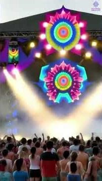 Full On Psytrance Festival Awakening | High-Energy Visuals & Hypnotic Vibes