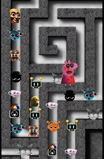 Incredibox Sprunki: Horror mouse eat sprunki and brainroot