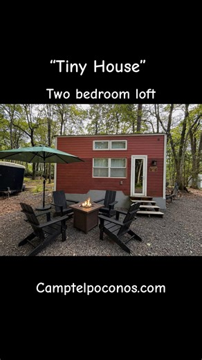 Cozy Tiny House in the Woods | Camptel Poconos