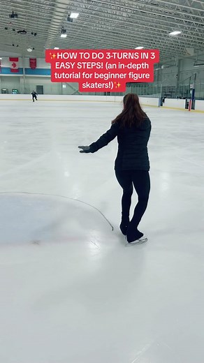 EASY 3-TURN TUTORIAL FOR BEGINNER FIGURE SKATERS!!