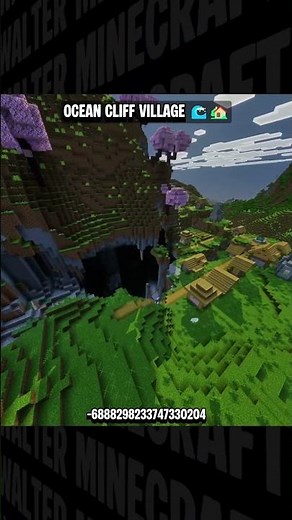Amazing Cherry Blossom Village Seeds 🌸🔥 | Minecraft Bedrock v 26.0 #minecraft
