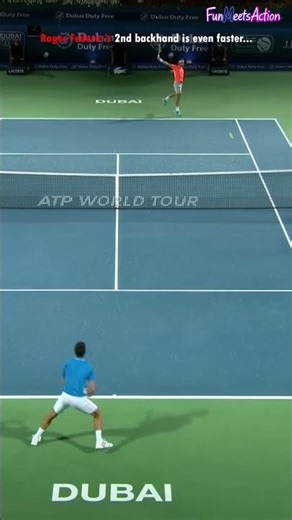Federer vs Djokovic: 2 INSANE Backhands 🤯🔥 #federer #djokovic #backhandwinner