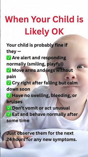 When to See a Doctor After Your Child Falls from Bed #healthyparenting #kidslearning #parentingtips