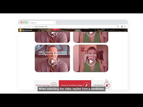 How to get started with Recright video interview platform