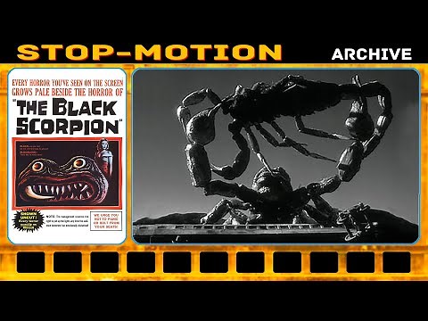 The Black Scorpion (1957) Stop-Motion shots