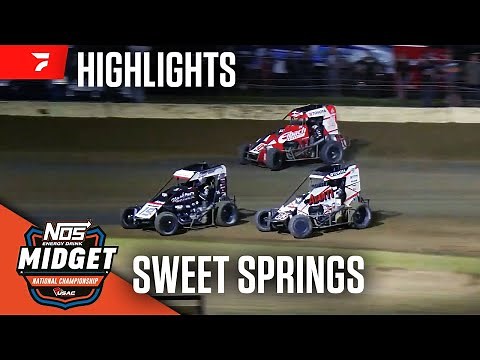 USAC Midgets at Sweet Springs Motorsports Complex 5/18/25 | Highlights