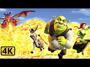 Shrek Extra Large 4K All Cutscenes Full Game Movie 4K UHD