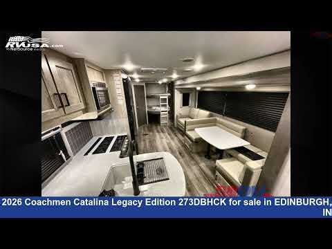 Spectacular 2026 Coachmen Catalina Legacy Edition Travel Trailer RV For Sale in EDINBURGH, IN