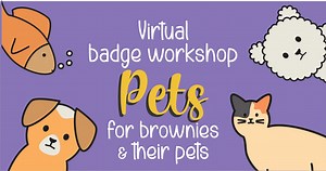 Pets Badge Download for Brownies - MakingFriends