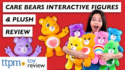 Watch Care Bears Interactive Figures and Plush from Basic Fun! on Amazon Live