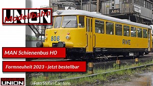 1K views · 68 reactions | Modellbahn Union - MAN Schienenbus - Spur...