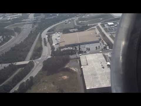 Powerful DC9 takeoff