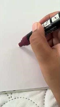 How to use a posca markers