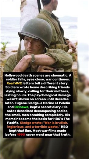 Every War Movie Shows Clean Heroic Deaths — Here's What Soldiers Actually Wrote Home About