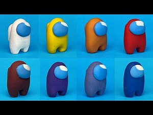 Making ALL AMONG US with Clay - Miniature Diorama!
