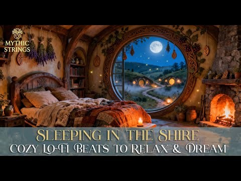 Sleeping in the Shire 🍃 Cozy Lo Fi Beats to Relax & Dream