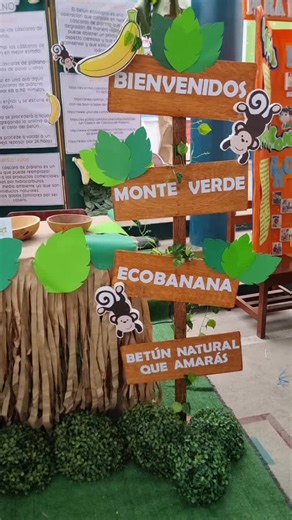 Decoración de Stand Ecobanana en Trujillo