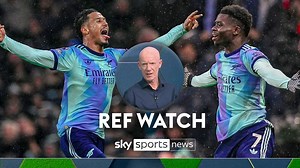 Fulham v Arsenal | Ref Watch discusses whether Arsenal offside calls were correct