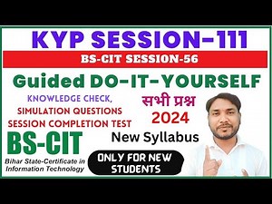 GUIDED DO-IT-YOURSELF SESSION 111 | BS-CIT SESSION 56 [HINDI]