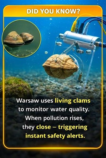 This Oceanbeing is a Natural Water Quality Tester