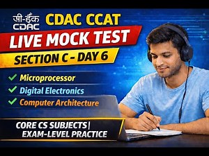 CCAT Live Mock Test – Section C Day 6 | Live Mock Test for February 2026 Batch