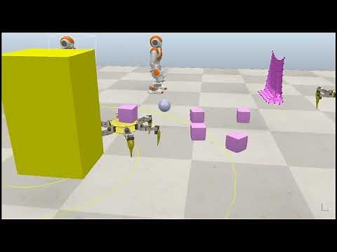 Robotics Simulator: MuJoCo in CoppeliaSim