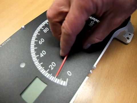 Replacing Speedometer Needle/Pointer