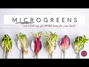 Health Benefits of MICROGREENS | What They Are & How To Use Them
