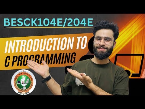 Introduction To C Programming Vtu Important Questions | BESCK104E/204E