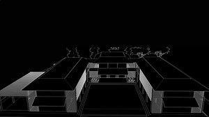 3D looped animation of building project