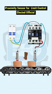 9.2K views · 53 reactions | Proximity Sensor for Limit control #ElectedOfficial #ElectricalTips #DIYElectric #ElectricProjects #HomeElectrical #TechTutorial #LifeHacks #ElectricalHack #ElectricalEngineering #MotorControl #ThreePhaseMotor #IndustrialAutomation #ElectricalSafety #EngineeringTraining #ControlPanelDesign #proximity | 퐄퐥퐞퐜퐭퐞퐝 퐎퐟퐟퐢퐜퐢퐚퐥 | Facebook