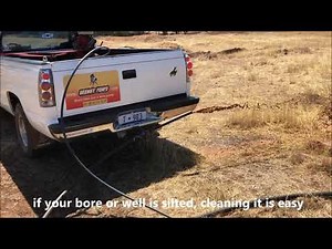 Brumby bore well water and mud pump
