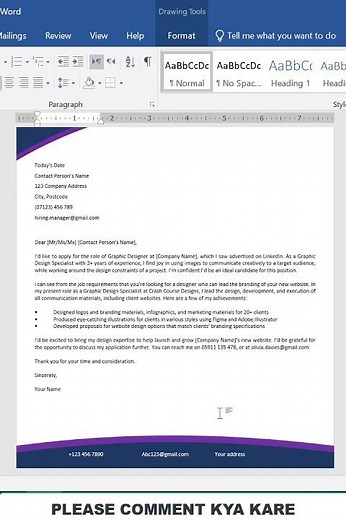 How To Make A Cover Letter | Cover Letter