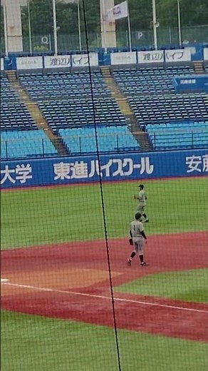 慶應義塾大学 横地広太外野手(慶應義塾高等学校) レフト前ヒット