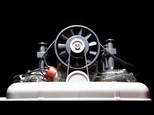 Flat Six Fanatics - 6 Cylinder Porsche 911 Model Engine Kit - 1:4 Scale