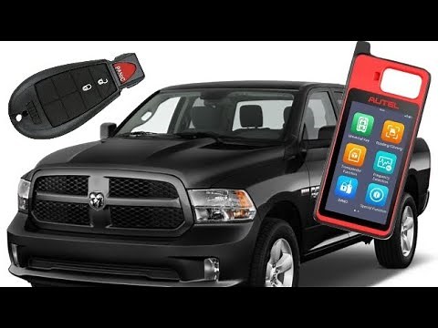 Dodge Ram key programming 13-17 with Autel KM100