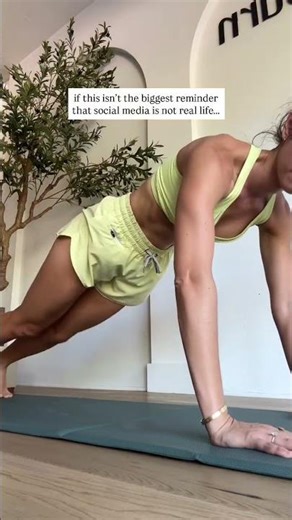 Social media = posed, edited, scripted versions of real people.