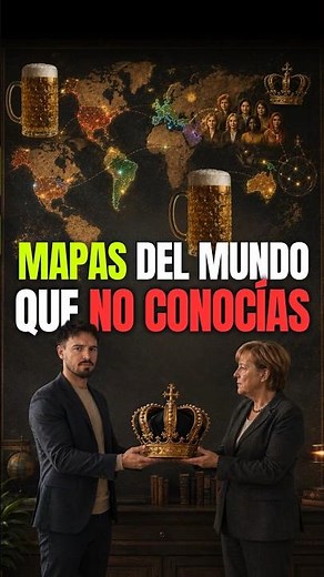 MAPAS del mundo SORPRENDENTES 🌍😳 #curiosidades