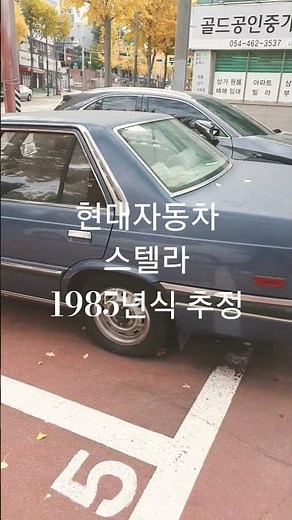 The Essence of Old Cars 2. Hyundai Stella 1985