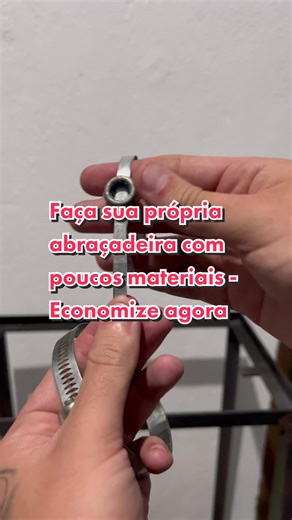 Faça sua própria abraçadeira com poucos materiais